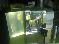 德國安鋁0.6mm鏡面鋁板，覆膜燈具反光96%反光率