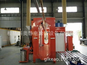 公路護(hù)欄機(jī)械鋼構(gòu)自動(dòng)噴粉流水線安裝